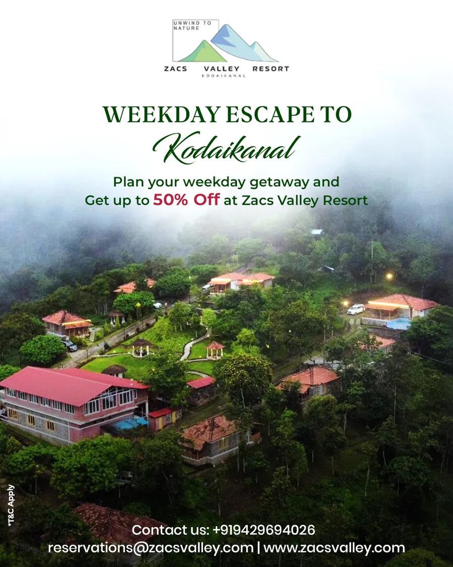Book Your Weekday Escape
